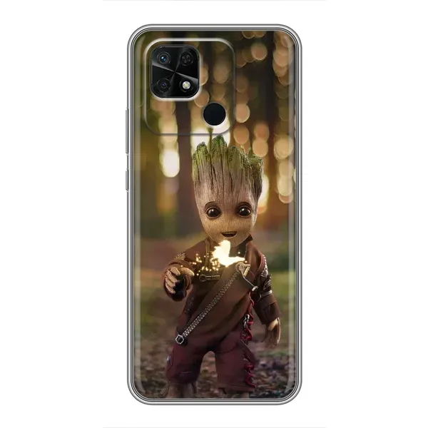 Чохол з принтом «I am Groot» для Xiaomi Redmi 10C