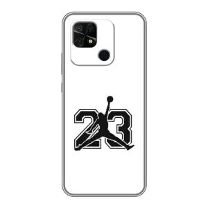 Чехлы для Xiaomi Redmi 10C - с картинкой JORDAN (AlphaPrint) (Jordan 23)