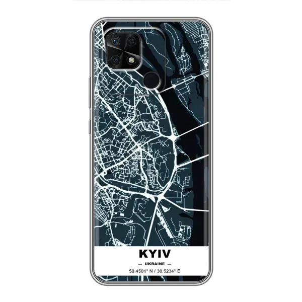 Чохол з принтом «Київ» для Xiaomi Redmi 10C