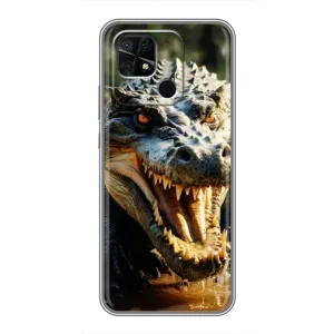 Чохол з принтом «Небезпечний крокодил» для Xiaomi Redmi 10C