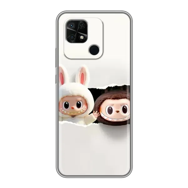 Чохол з принтом «Лабубу» для Xiaomi Redmi 10C Чохол з принтом «Лабубу» для Xiaomi Redmi 10C