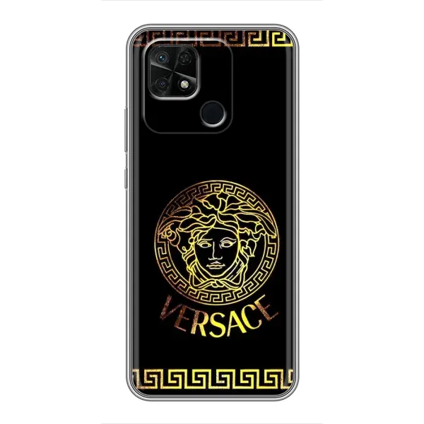 Чохол з принтом «Logo Versace» для Xiaomi Redmi 10C Чохол з принтом «Logo Versace» для Xiaomi Redmi 10C