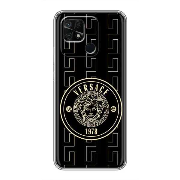 Чохол з принтом «Лого Версаче» для Xiaomi Redmi 10C Чохол з принтом «Лого Версаче» для Xiaomi Redmi 10C