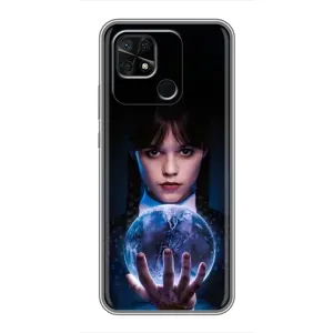 Чохол з дизайном Венздей 2 на Xiaomi Redmi 10C (Магічна сфера Венздей)