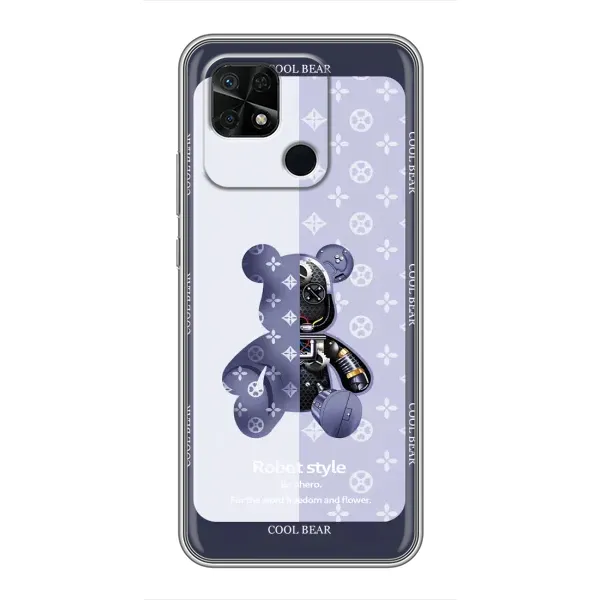 Чохол з принтом «Медведик LV» для Xiaomi Redmi 10C Чохол з принтом «Медведик LV» для Xiaomi Redmi 10C