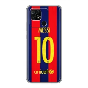 Чохли Мессі для Xiaomi Redmi 10C (AlphaPrint) (Messi Barca 10)