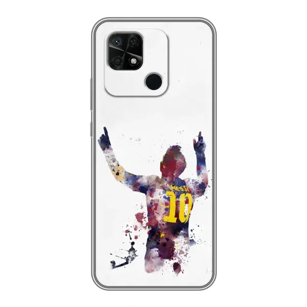 Чохол з принтом «Messi Barca» для Xiaomi Redmi 10C