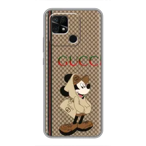 Чехлы ГУЧЧИ для Редми 10С (AlphaPrint) (Mickey GUCCI)
