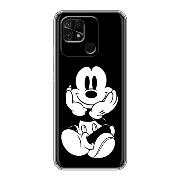 Чохол з принтом «Маус на чорному» для Xiaomi Redmi 10C Чохол з принтом «Маус на чорному» для Xiaomi Redmi 10C