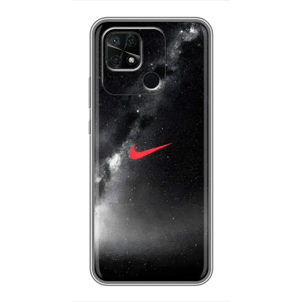 Чохол з принтом «Найк червоний» для Xiaomi Redmi 10C Чохол з принтом «Найк червоний» для Xiaomi Redmi 10C