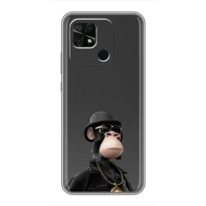 Чехлы с Обезьянами NFT для Xiaomi Redmi 10C (AlphaPrint) (Обезьяна NFT)