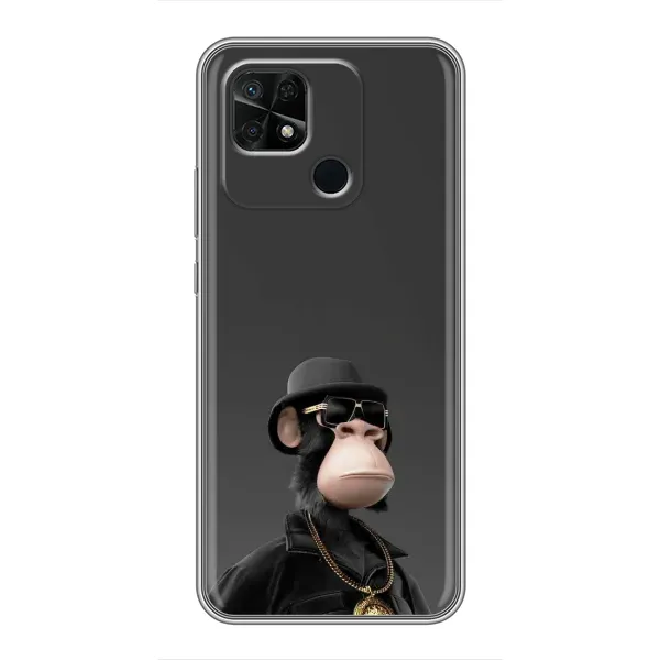 Чехол с принтом «Обезьяна NFT» для Xiaomi Redmi 10C Чехол с принтом «Обезьяна NFT» для Xiaomi Redmi 10C