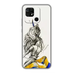 Чохли (Доброго вечора, ми за України) для Сяомі Редмі 10Ц (AlphaPrint) (Перемога)