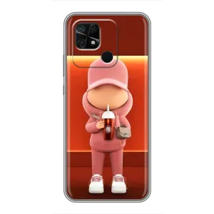 Крутые Чехлы Луи Виттон для Xiaomi Redmi 10C (AlphaPrint) (С Кофе)