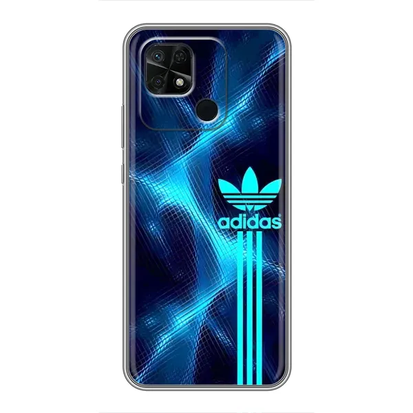 Чехол с принтом «Синий Адидас» для Xiaomi Redmi 10C Чехол с принтом «Синий Адидас» для Xiaomi Redmi 10C