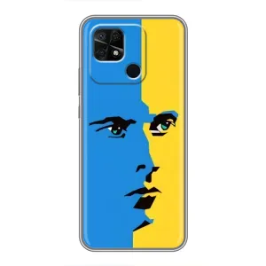 Украинские Чехлы для Xiaomi Redmi 10C с картинкой УПА (AlphaPrint) (Степан Бандера)