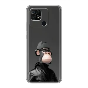 Чехлы с Обезьянами NFT для Xiaomi Redmi 10C (AlphaPrint) (стильная обезьяна NFT)