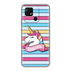Чохол для Сяомі Редмі 10Ц - (Єдинорожки - Новинки) (AlphaPrint) (Unicorn)