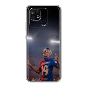 Чохол з принтом «Ямаль на стадіоні» для Xiaomi Redmi 10C