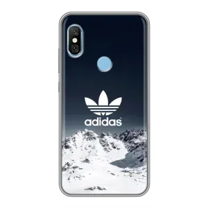 Чехлы Адидас для Xiaomi Redmi 6 pro (AlphaPrint) (Адидас в горах)