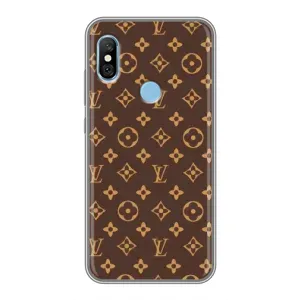 Чехлы Луи Витон для Xiaomi Redmi 6 pro (AlphaPrint - LOUIS VUITTON) (фон LOUIS VUITTON)