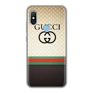 Чехлы ГУЧЧИ для Редми 6 Про (AlphaPrint) (GUCCI стиль)