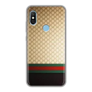 Чехлы ГУЧЧИ для Редми 6 Про (AlphaPrint) (Гуччи Фон)