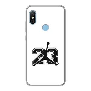 Чехлы для Xiaomi Redmi 6 pro - с картинкой JORDAN (AlphaPrint) (Jordan 23)