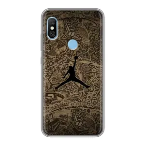 Чехлы для Xiaomi Redmi 6 pro - с картинкой JORDAN (AlphaPrint) (Logo Jordan)