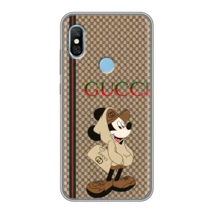 Чехлы ГУЧЧИ для Редми 6 Про (AlphaPrint) (Mickey GUCCI)