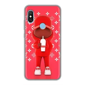 Крутые Чехлы Луи Виттон для Xiaomi Redmi 6 pro (AlphaPrint) (Модный стиль)
