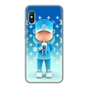 Крутые Чехлы Луи Виттон для Xiaomi Redmi 6 pro (AlphaPrint) (Парень LV)