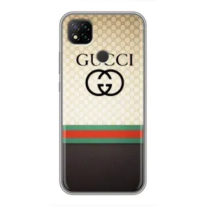 Чехлы ГУЧЧИ для Редми 9с (AlphaPrint) (GUCCI стиль)