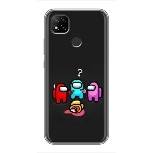 Чехол Амонг Ас для Xiaomi Redmi 9c (AlphaPrint) (Импостер)