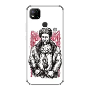 Чохли для Xiaomi Redmi 9c с принтом Тараса Шевченко (AlphaPrint) (Козак Шевченко)