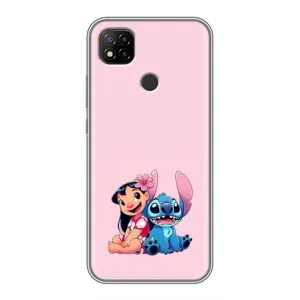 Чехол с принтом Стич на Xiaomi Redmi 9c (Лило и Стич)