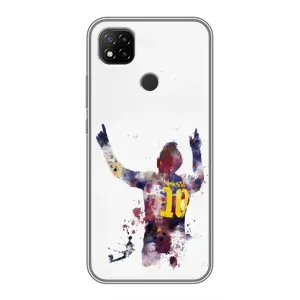 Чохли Мессі для Xiaomi Redmi 9c (AlphaPrint) (Messi Barca)