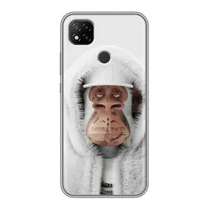 Чехлы с Обезьянами NFT для Xiaomi Redmi 9c (AlphaPrint) (обезьяна NFT в тату)