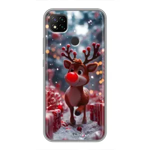 Чехол с принтом «Олень среди подарков» для Xiaomi Redmi 9c