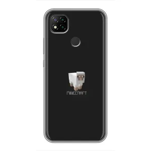 Чохол Майнкрафт на Xiaomi Redmi 9c (AlphaPrint) Minecraft (Овечка Майнкрафт)
