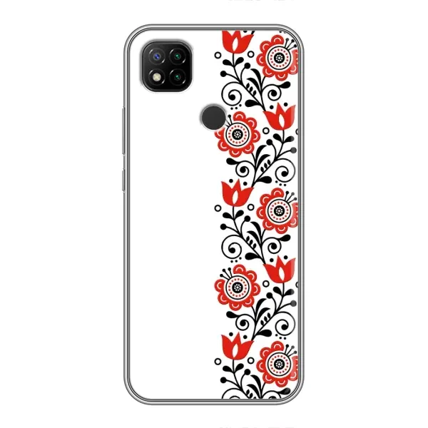 Чохол з принтом «Яскрава вишиванка» для Xiaomi Redmi 9c
