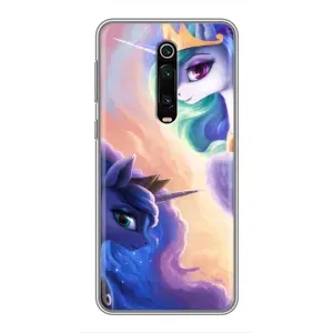 Чехол для Сяоми Редми К20 - (Единорожки - Новинки) (AlphaPrint) (Единорожки)