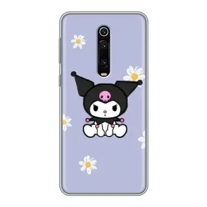 Чохол з кроликом Куромі на Xiaomi Redmi K20 (Куромі в квітах)