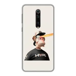 Чехлы с Обезьянами NFT для Xiaomi Redmi K20 (AlphaPrint) (обезьяна NFT в очках)