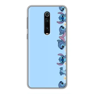 Чехол с принтом Стич на Xiaomi Redmi K20 (Стич фон)