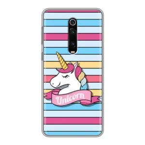 Чехол для Сяоми Редми К20 - (Единорожки - Новинки) (AlphaPrint) (Unicorn)