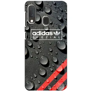 Чохли Адидас для Samsung A20e (AlphaPrint) (Адидас прінт)