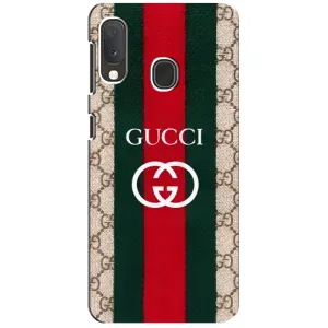 Чехлы ГУЧЧИ для Самсунг Галакси А20е (AlphaPrint) (Gucci дизайн)