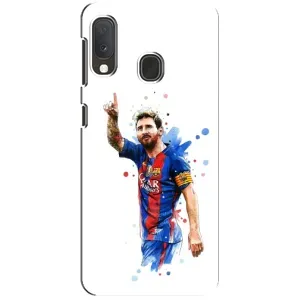 Чехлы Месси для Samsung A20e (AlphaPrint) (Лео Месси)