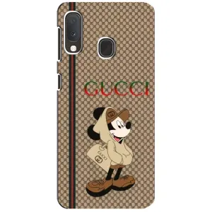 Чехлы ГУЧЧИ для Самсунг Галакси А20е (AlphaPrint) (Mickey GUCCI)